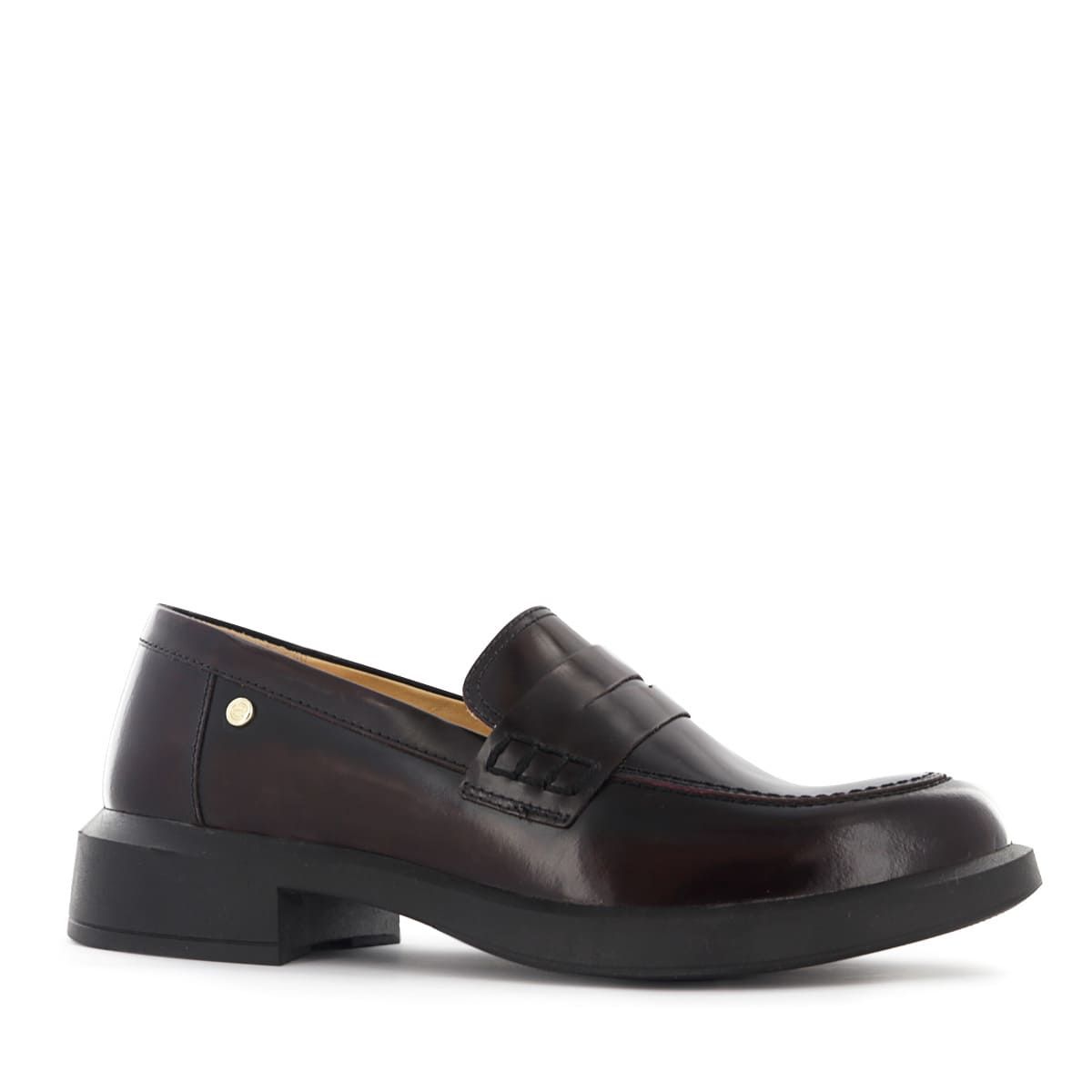 ECCO - Mocasines Mujer Ecco Gabrielle05 Tinto Cuero