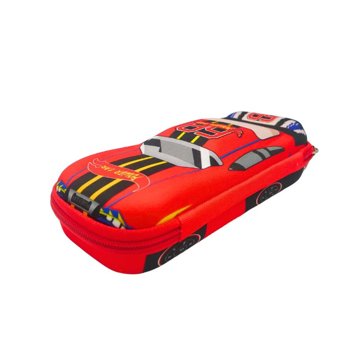 GENERICO - Cartuchera Auto Rojo