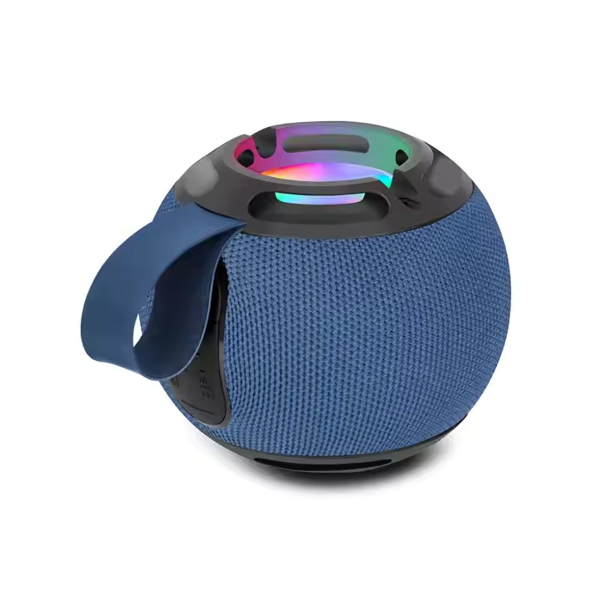 GENERICO - PARLANTE BLUETOOH WATERPROOF LED AZUL MARINO