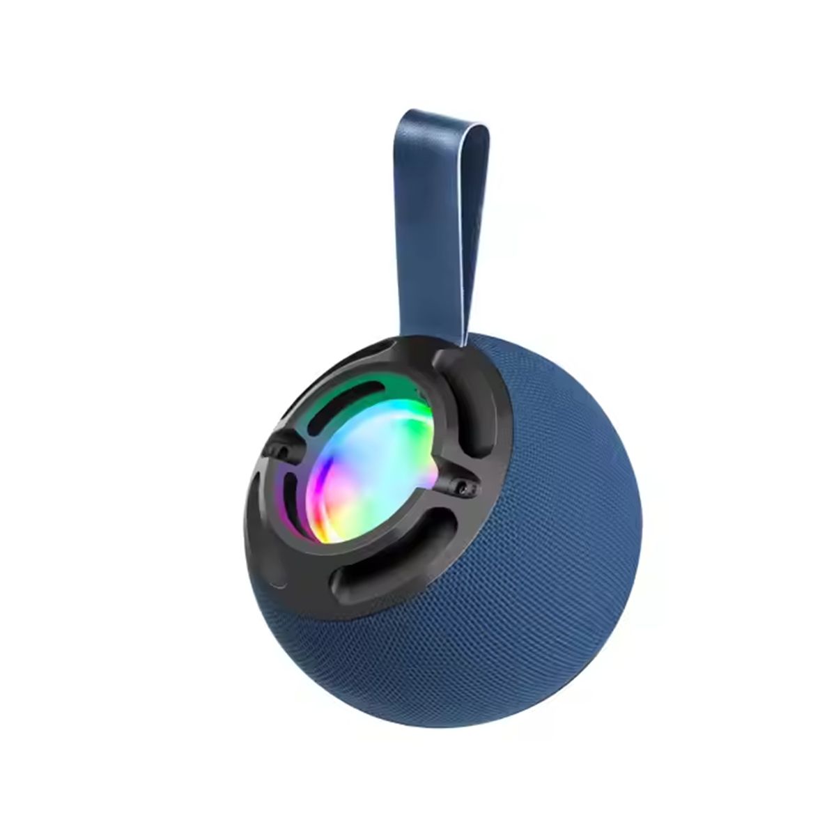 GENERICO - PARLANTE BLUETOOH WATERPROOF LED AZUL MARINO