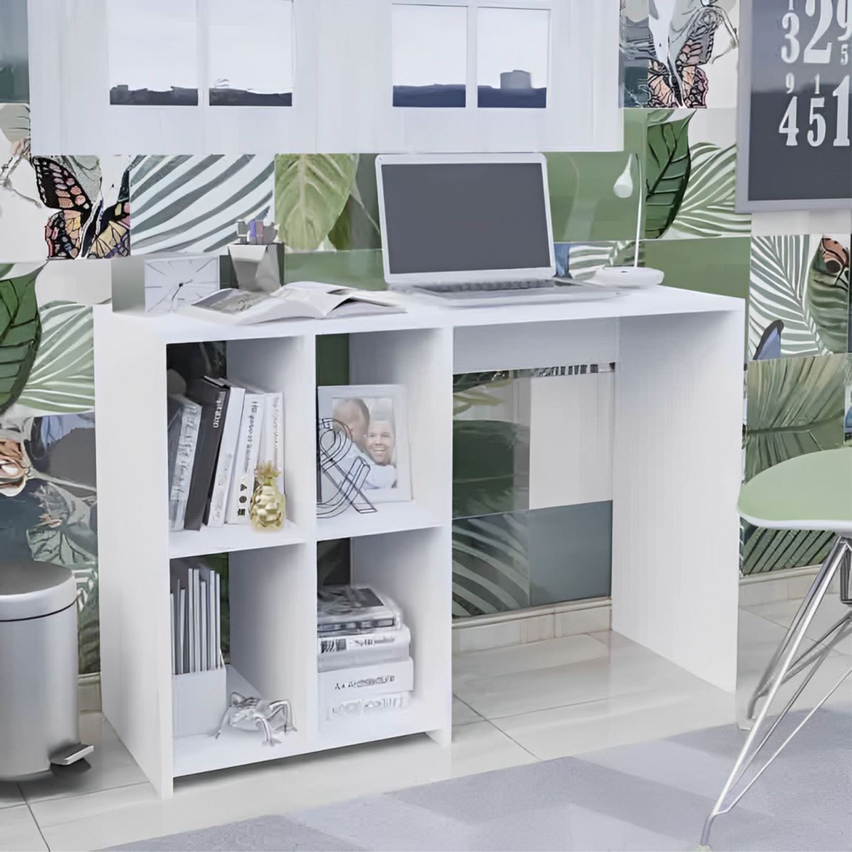 PELIKANO - Escritorio Gamer 110 cm Negro Innovaciones Lumik