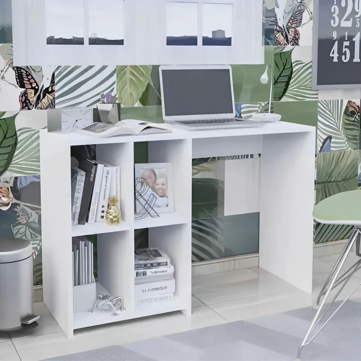 PELIKANO - Escritorio Gamer 110 cm Negro Innovaciones Lumik