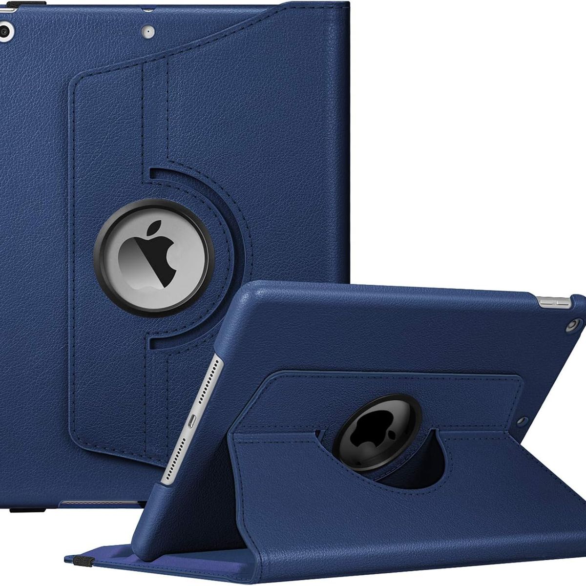 FUNDAANTIGOLPES - Funda Giratoria para IPAD 10.2 7ma Generación Azul