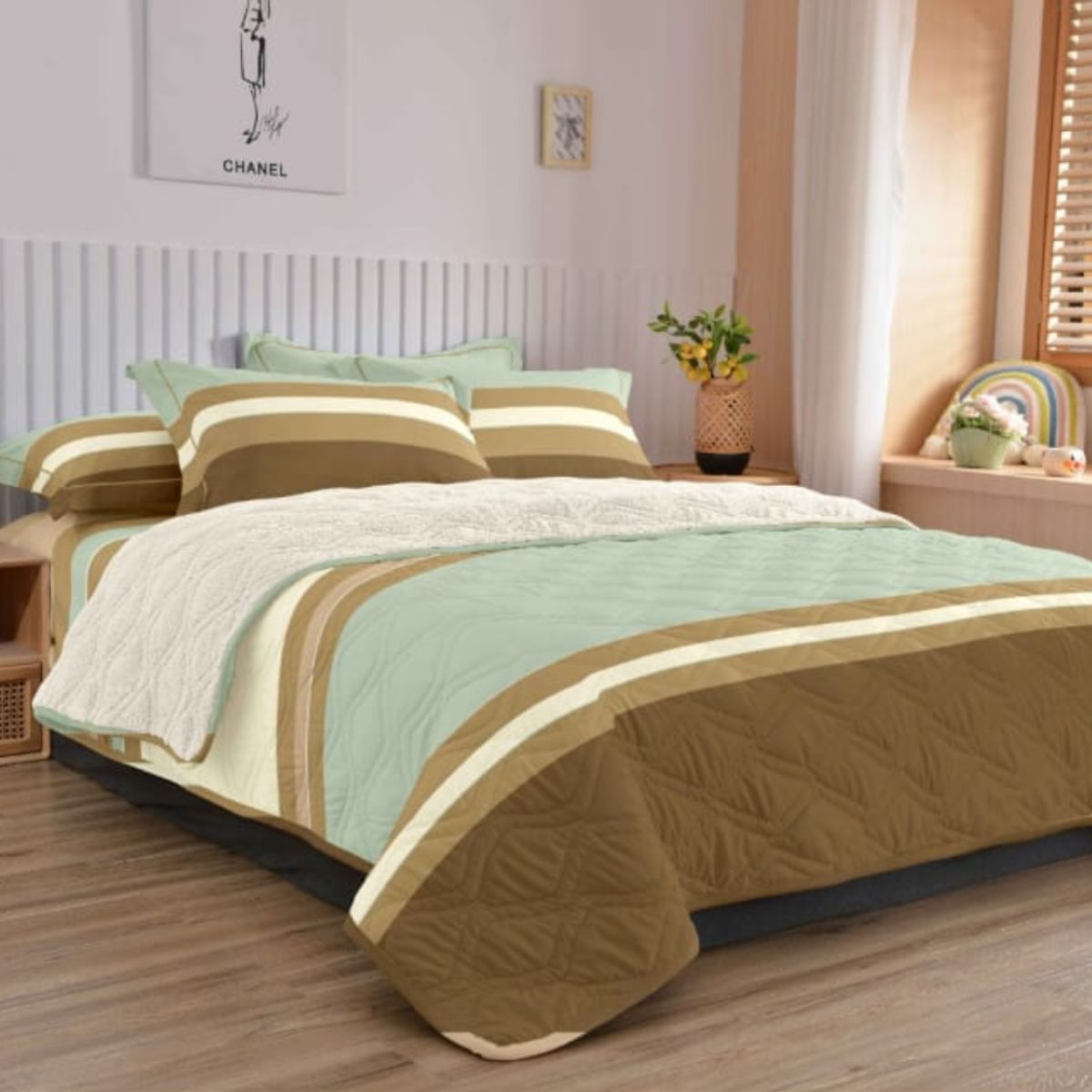 GOLDSUN - CUBRECAMA CON SHERPA 2 PLAZAS GOLDSUN