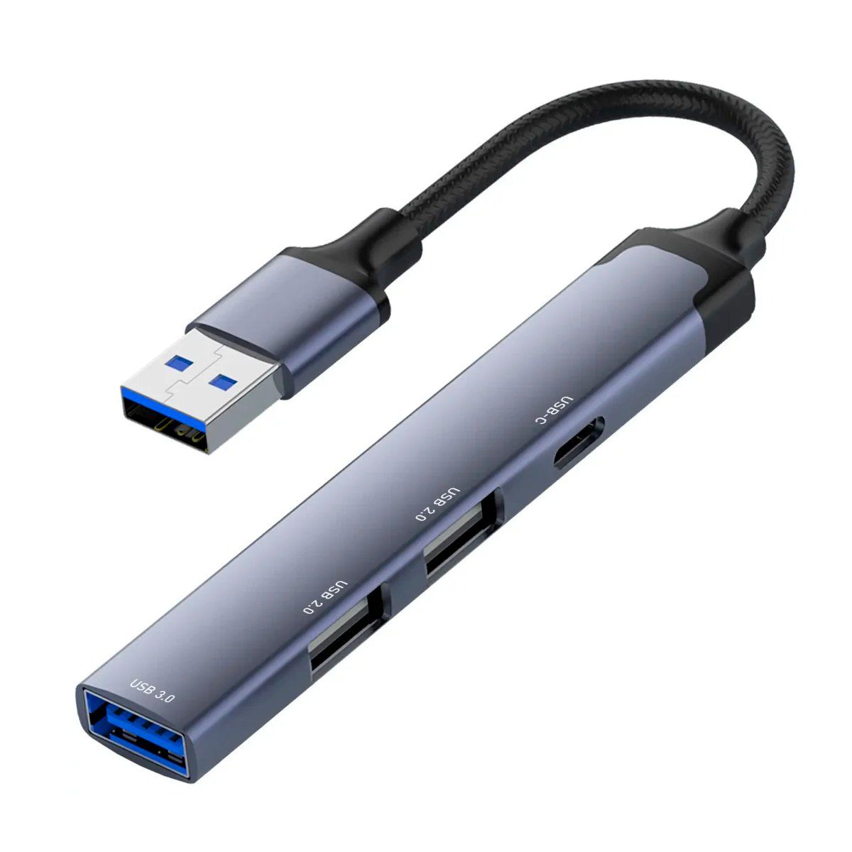 LDNIO - Adaptador Hub Ldnio DS-44C 4 Puertos Usb