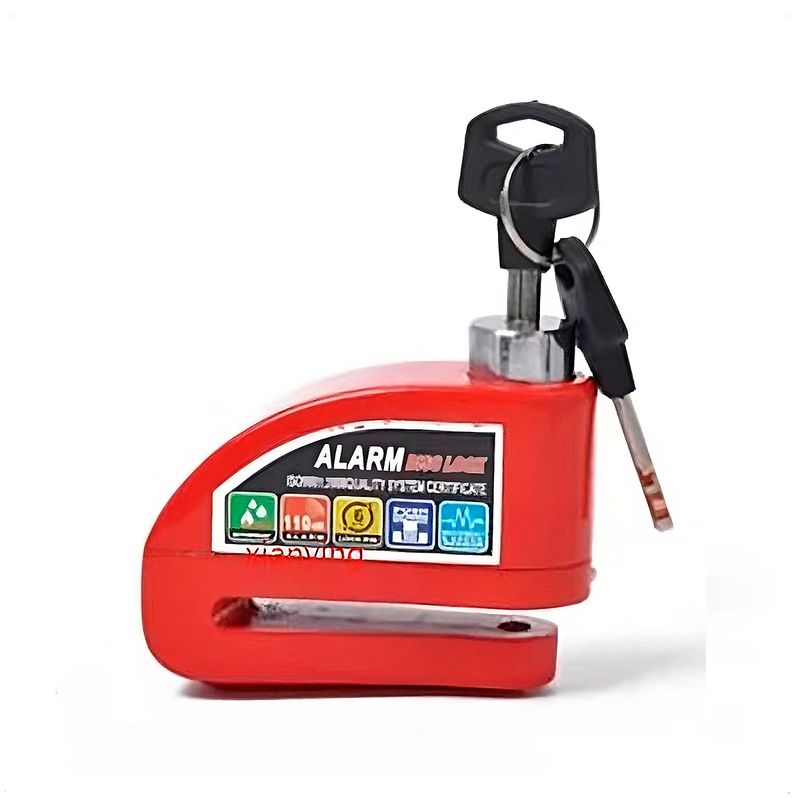 KMASTER - Candado de Disco con Alarma Kmaster Motocicleta Bicicleta