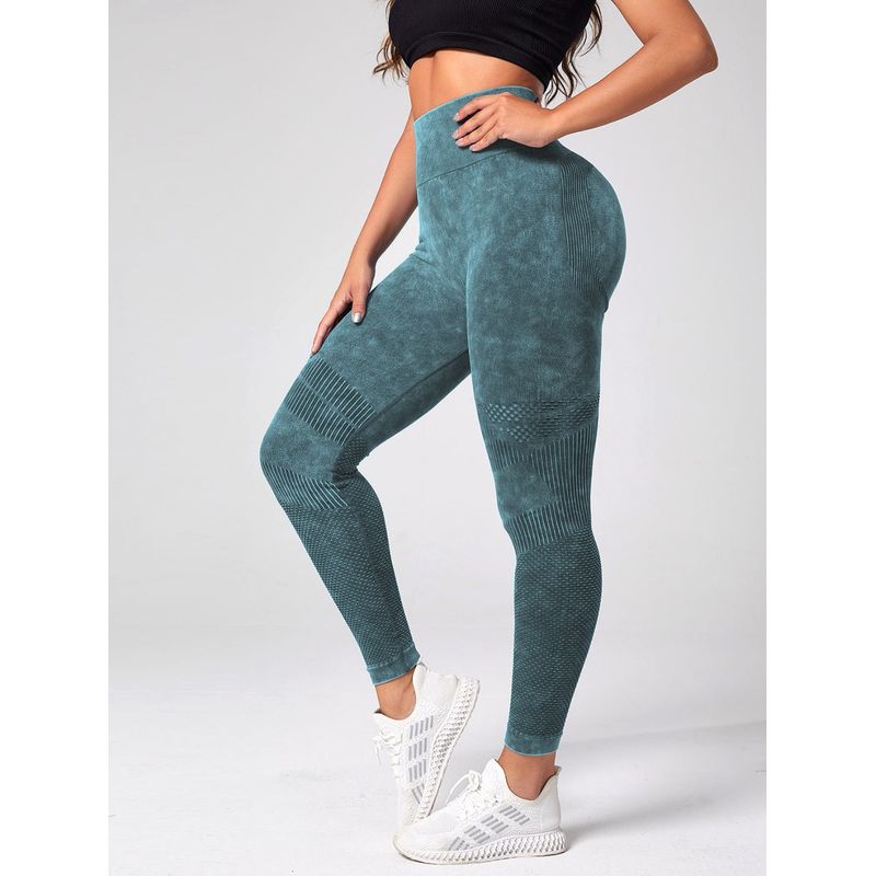 GENERICO - LEGGINGS EFECTO LAVADO MALLA