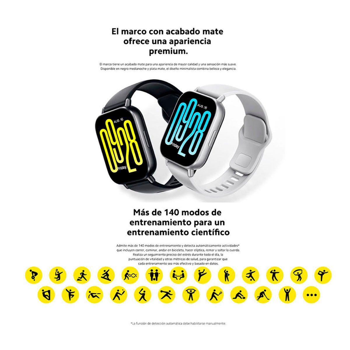 XIAOMI - Combo Audífonos Xiaomi Redmi Buds 6 Play Negro + Redmi Watch 5 Active