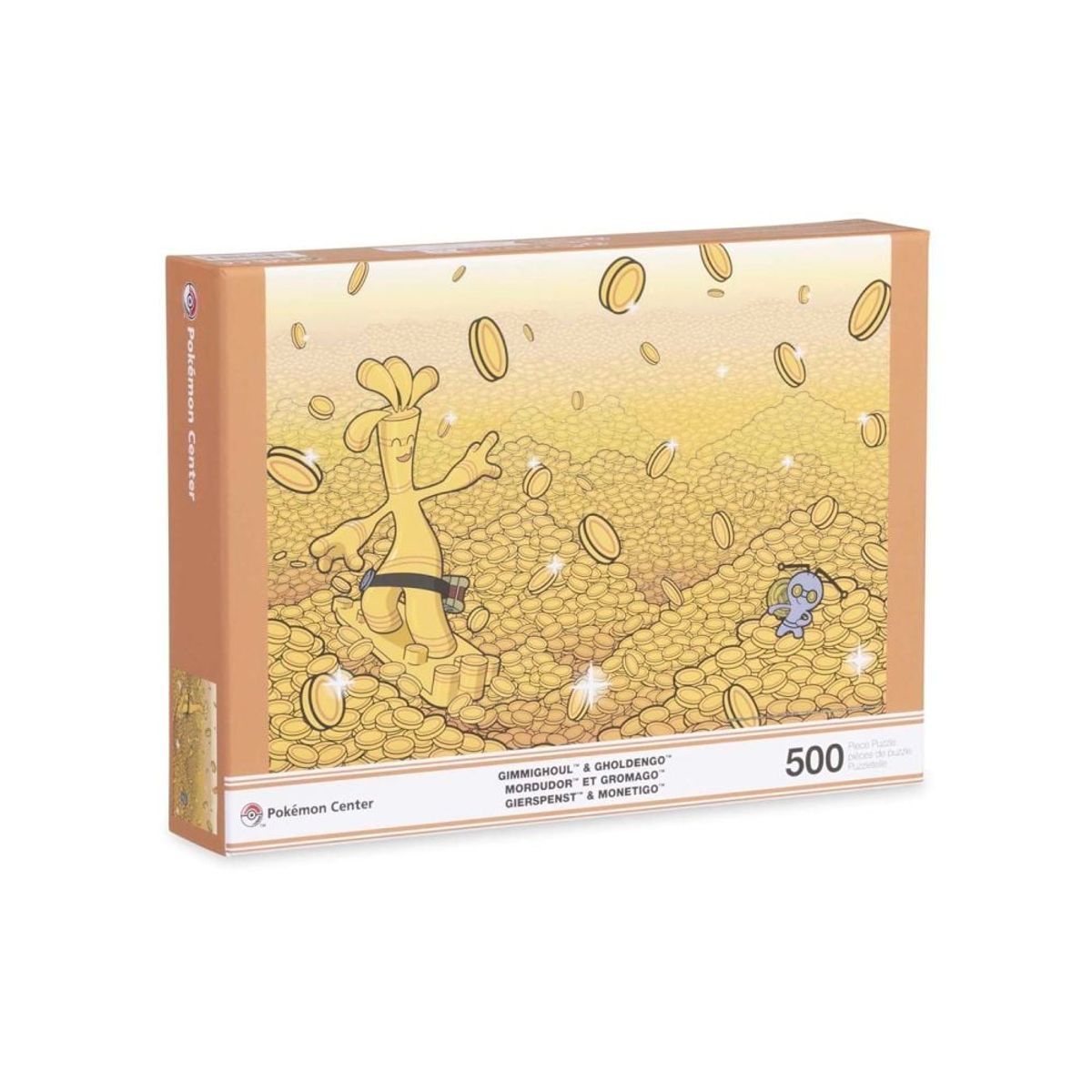 POKEMON - Pokemon Center Rompecabeza Gimmighoul Gholdengo 500 Piezas