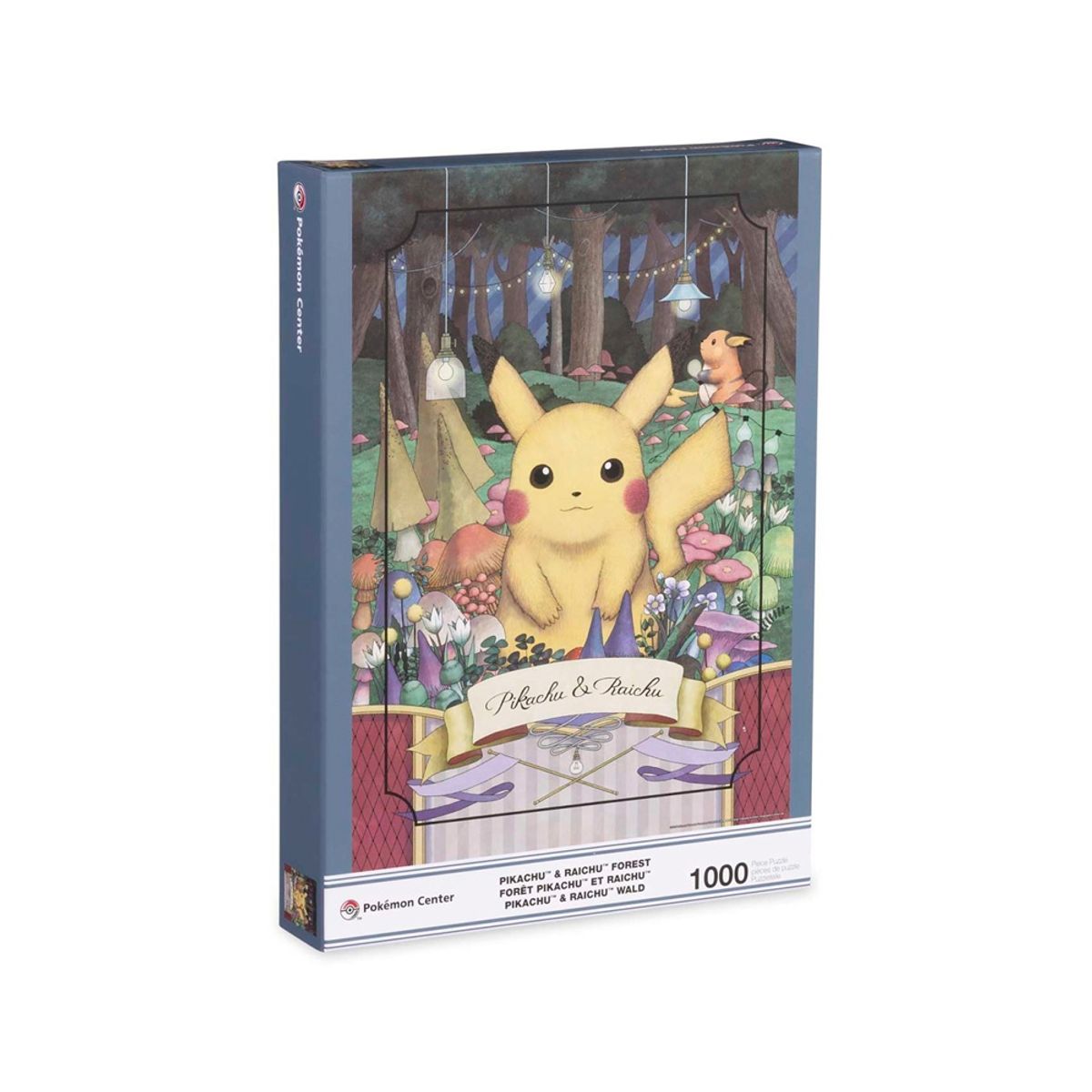 POKEMON - Pokemon Center Rompecabeza Pikachu y Raichu 1000 Piezas