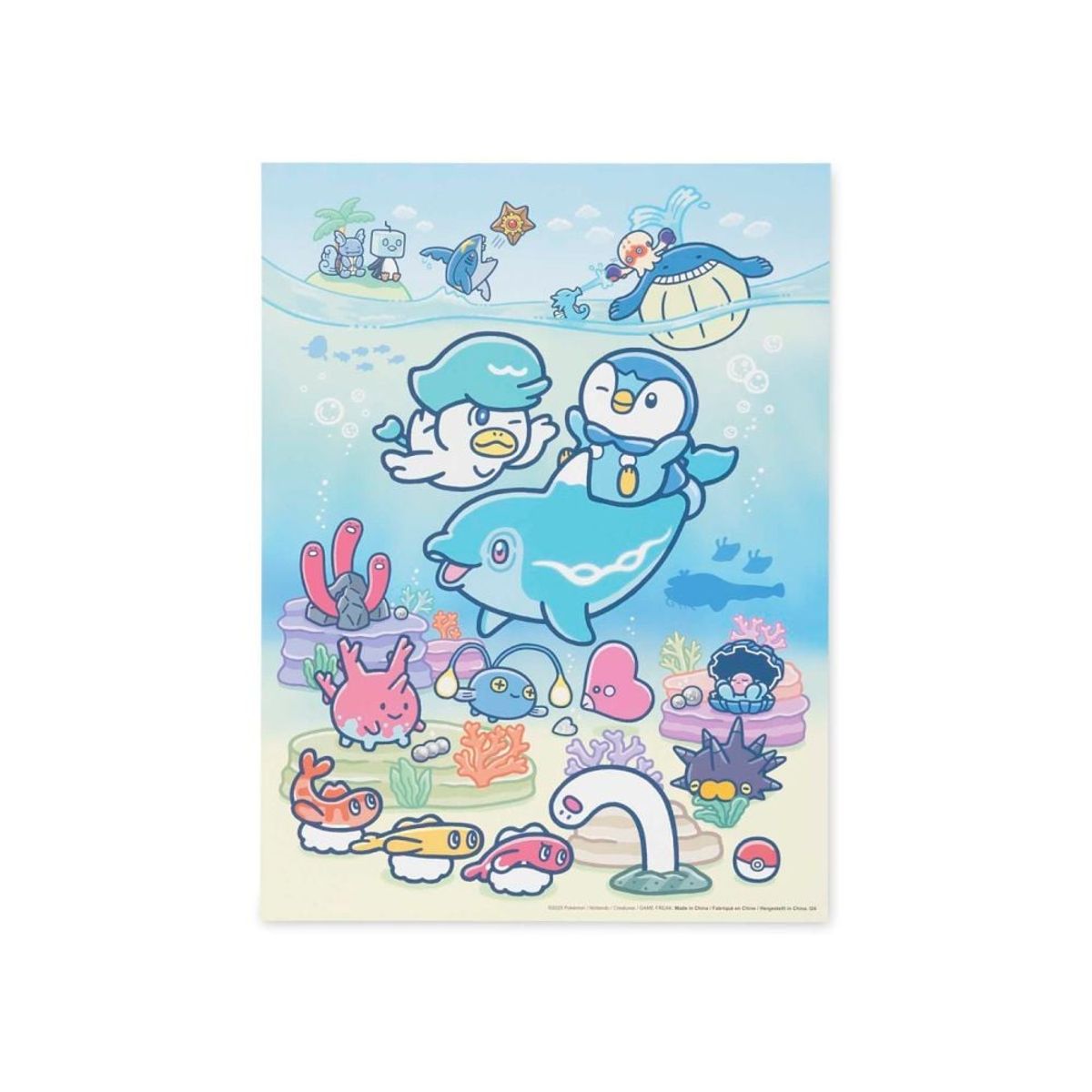 POKEMON - Pokemon Center Rompecabeza Underwater Friends 100 Piezas