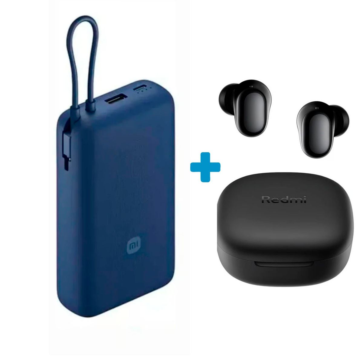 XIAOMI - Audífonos Xiaomi Redmi Buds 6 Play + Power Bank 20000 mAh 33W