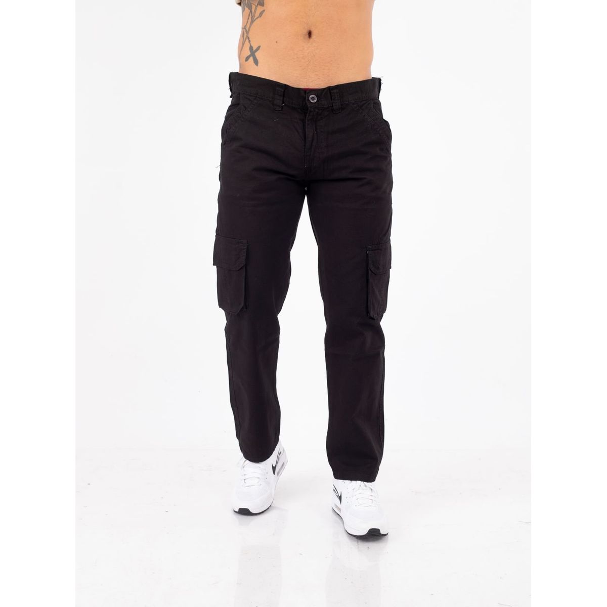 QH - PANTALÓN CARPINTERO DE DRILL PARA HOMBRE