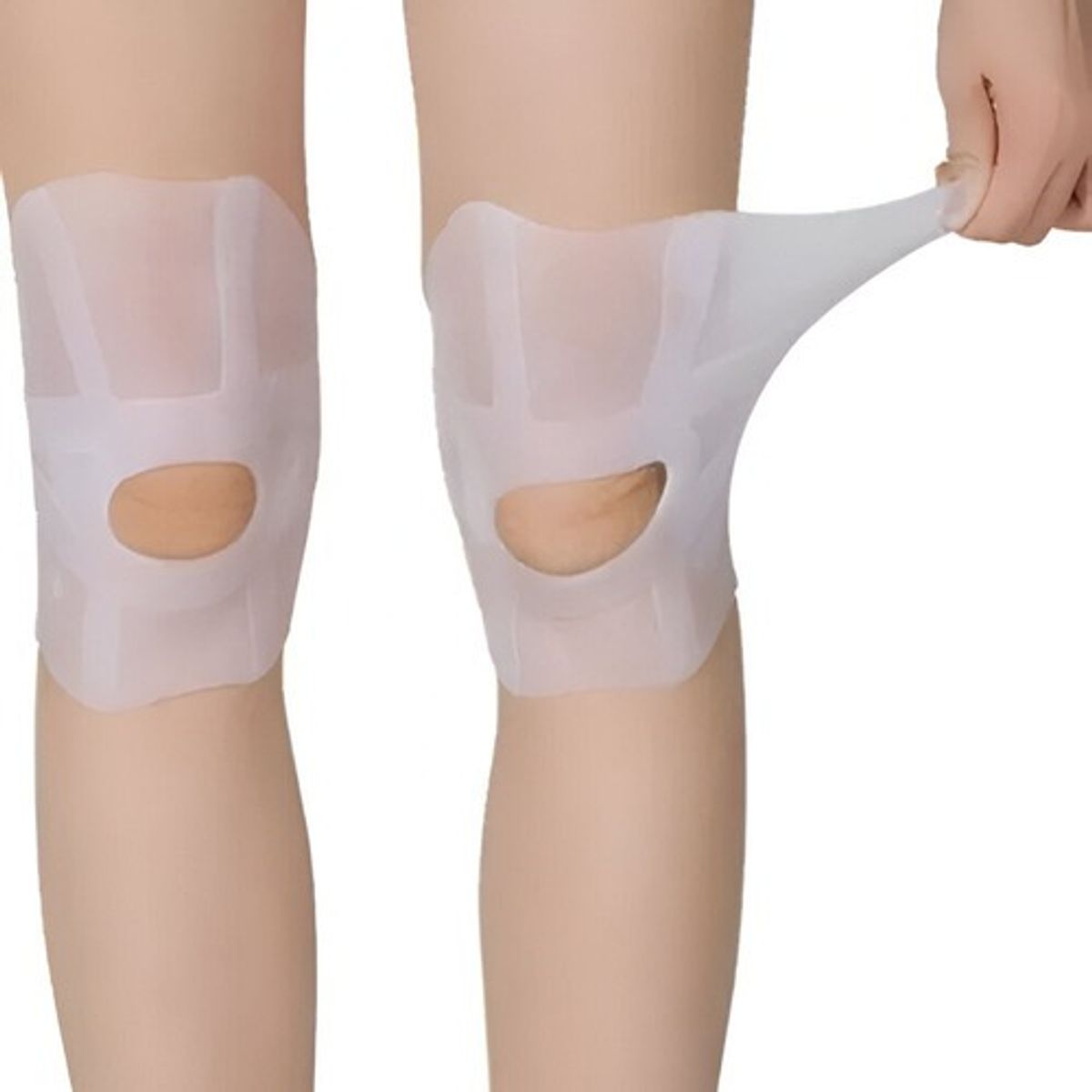 GENERICO - Rodillera De Compresión De Silicona Alivio del Dolor