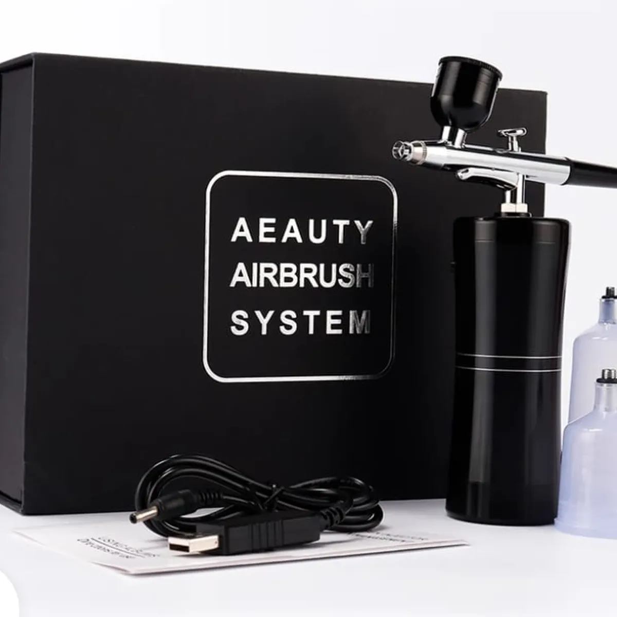 GENERICO - AEROGRAFO PARA EL MAQUILLAJE Y CUIDADO DE LA PIEL BARBERIA U OTROS
