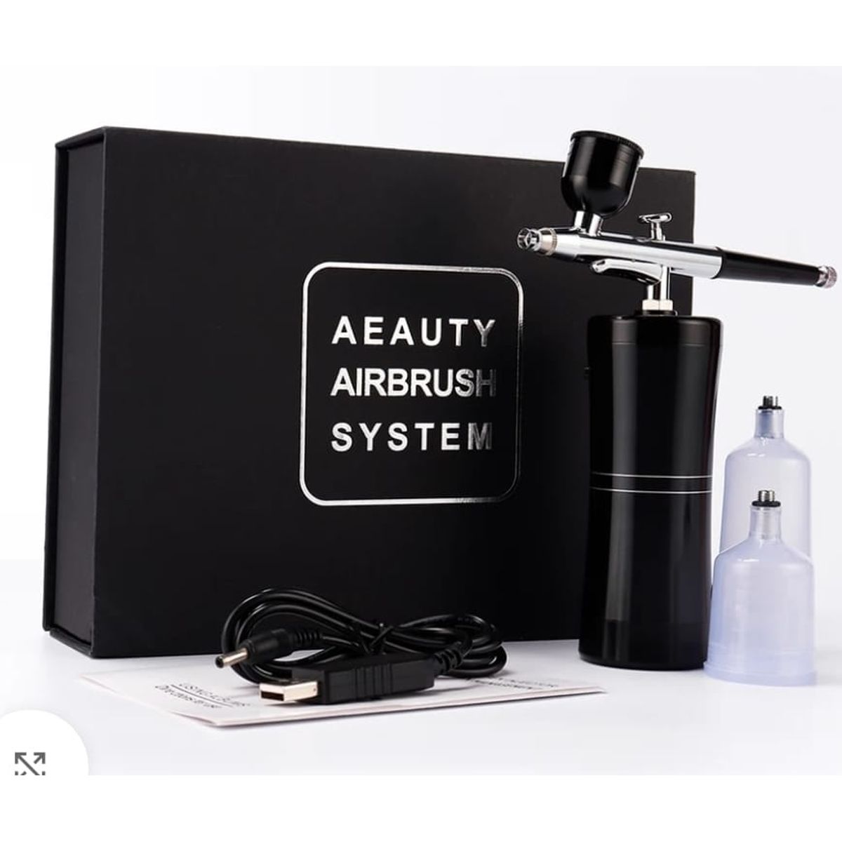 GENERICO - AEROGRAFO PARA EL MAQUILLAJE Y CUIDADO DE LA PIEL BARBERIA U OTROS