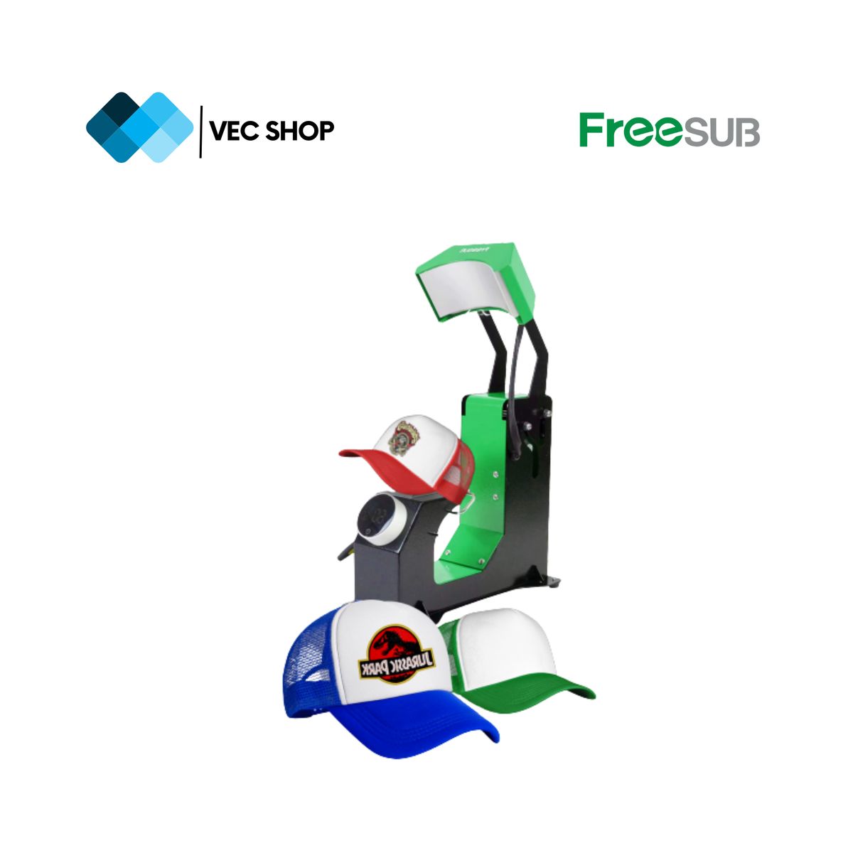 GENERICO - Maquina de Sublimación de Gorra Automática Sublimadora Freesub