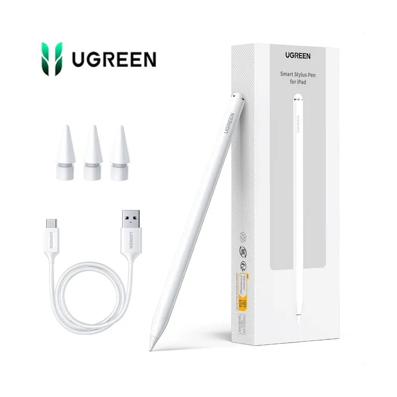 UGREEN - Lapiz Magnetico para Ipad Pro/Air/Mini con 3 Puntas UGREEN
