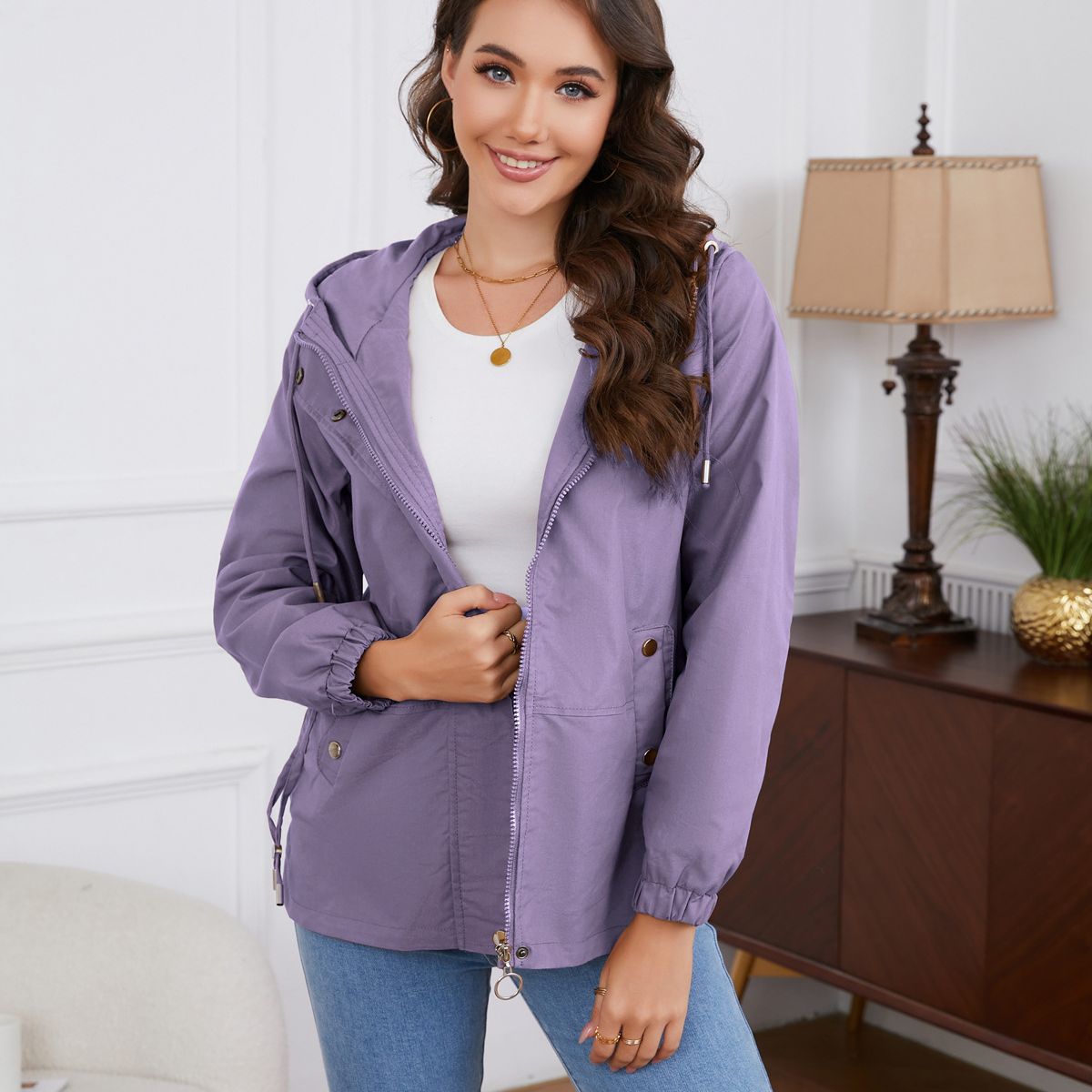 BLWOENS - Chaqueta de invierno mujer - Violeta