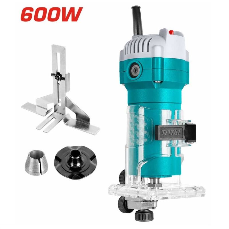 TOTAL TOOLS - Ruteadora 600w Industrial Total Tools TLT6001