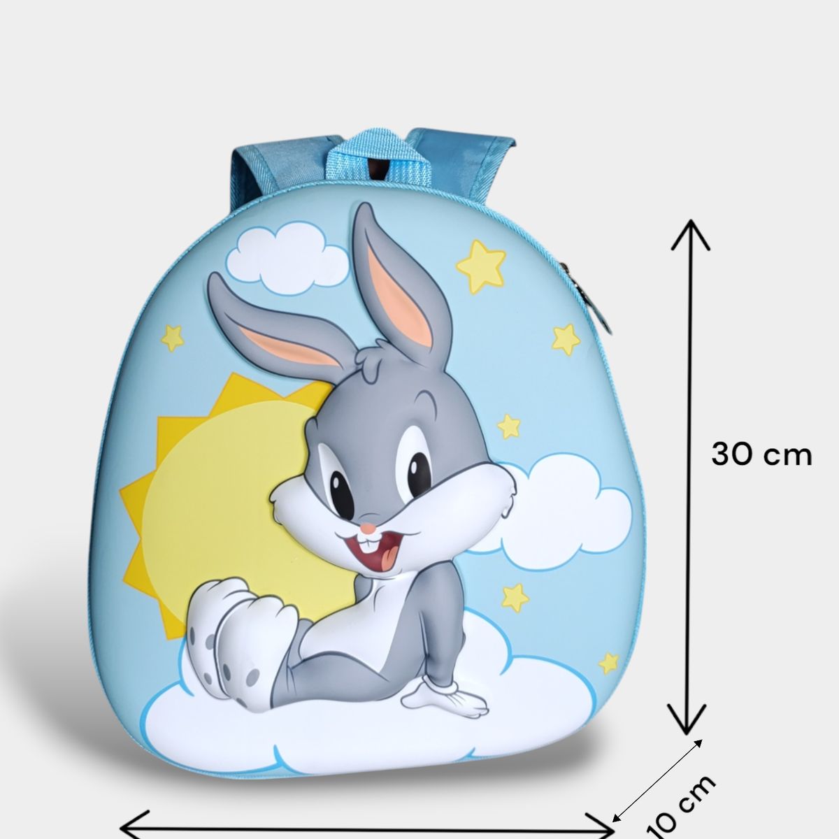 ROMAX - Mochila Infantil Bugs Bunny con Relieve 3D  Looney Tunes