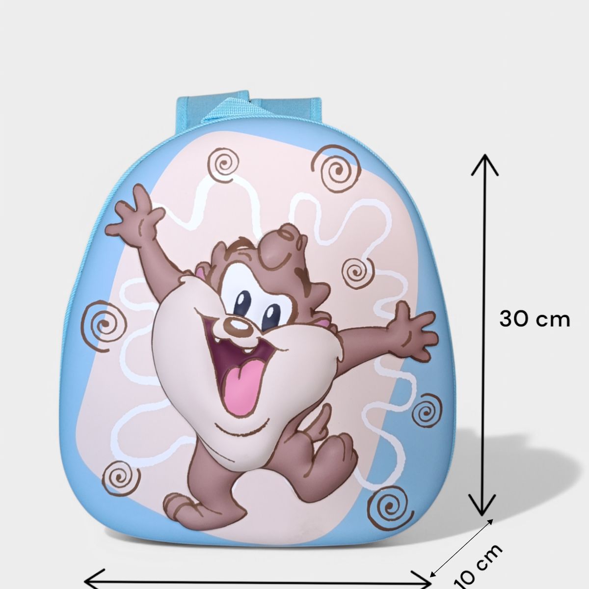ROMAX - Mochila Infantil demonio Tazmania con Relieve 3D  Looney Tunes
