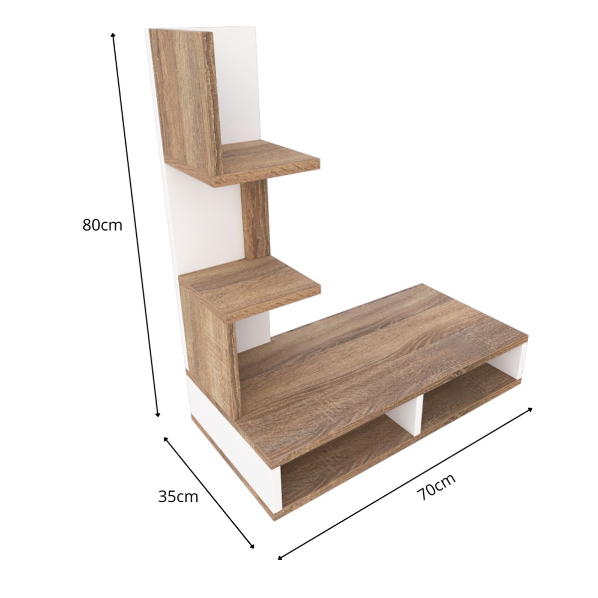 MUEBLES MACRUMO - ESCRITORIO PILAR FLOTANTE INC ARMADO