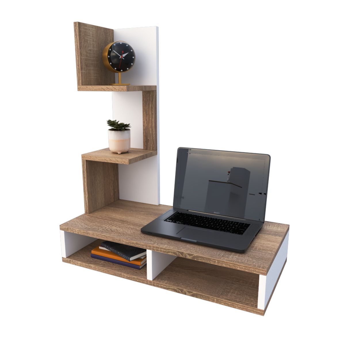 MUEBLES MACRUMO - ESCRITORIO PILAR FLOTANTE INC ARMADO