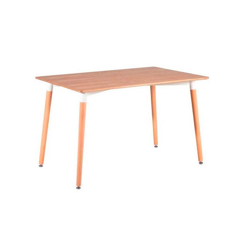 OFIDEAS - Mesa de Comedor  Luigi Tablero Enchapado Haya 120x80 cm Ofideas