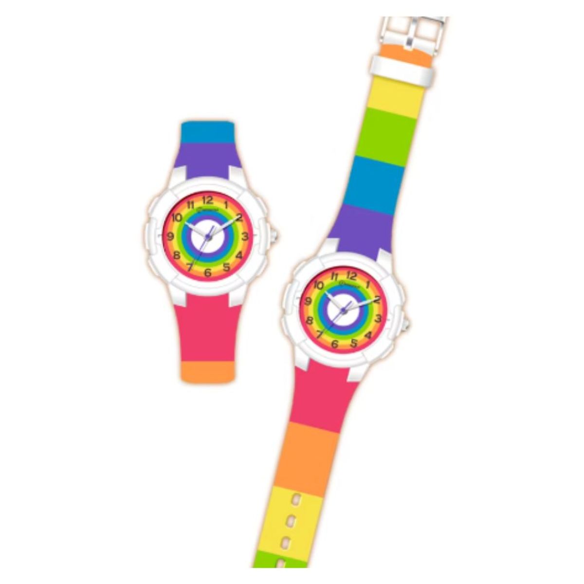 GRUPO CB - Reloj Deportivo Unisex Modelo Arcoiris
