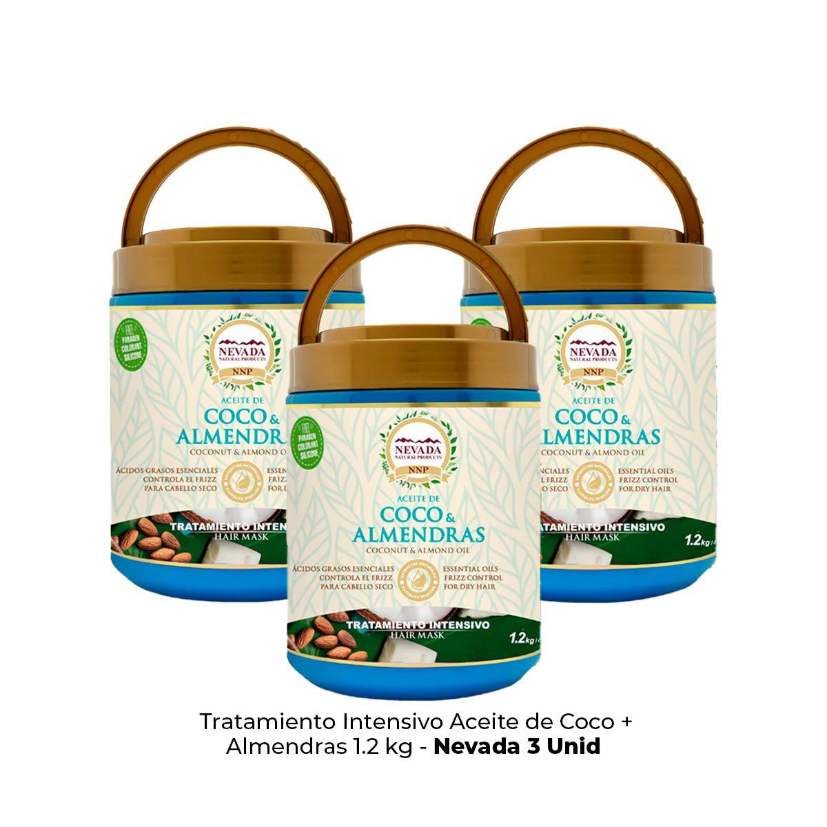 GENERICO - 4 und Nevada Tratamiento Aceite de Coco + Almendras 12 kg