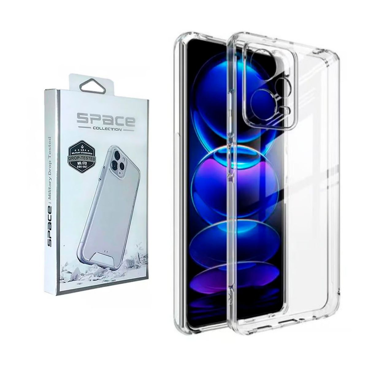 GENERICO - Case Space Para Xiaomi Mi 13T y 13T Pro Transparente