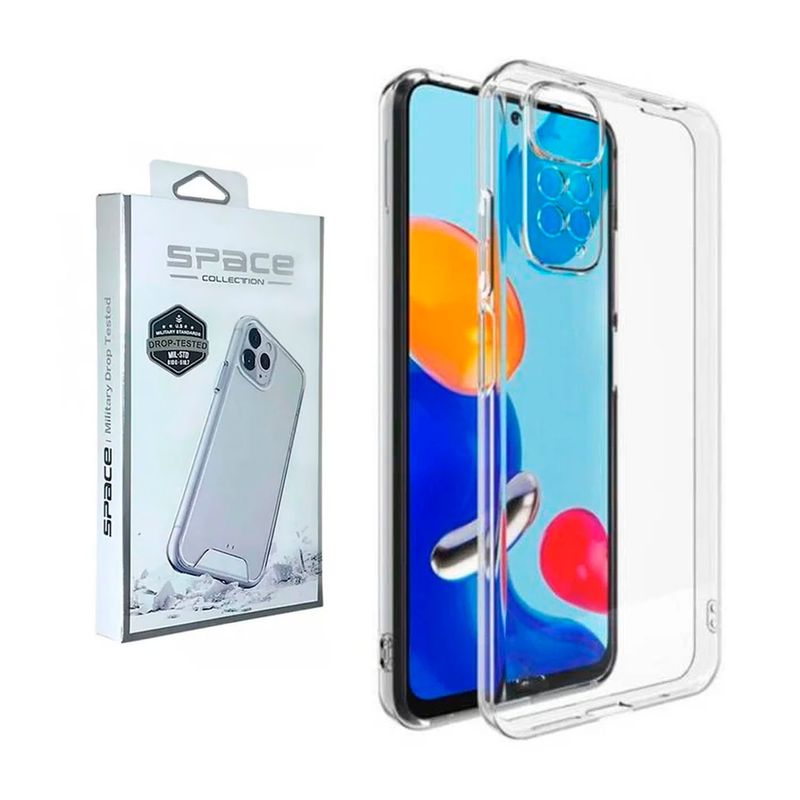 GENERICO - Case Space Para Xiaomi Mi 13 Lite Transparente