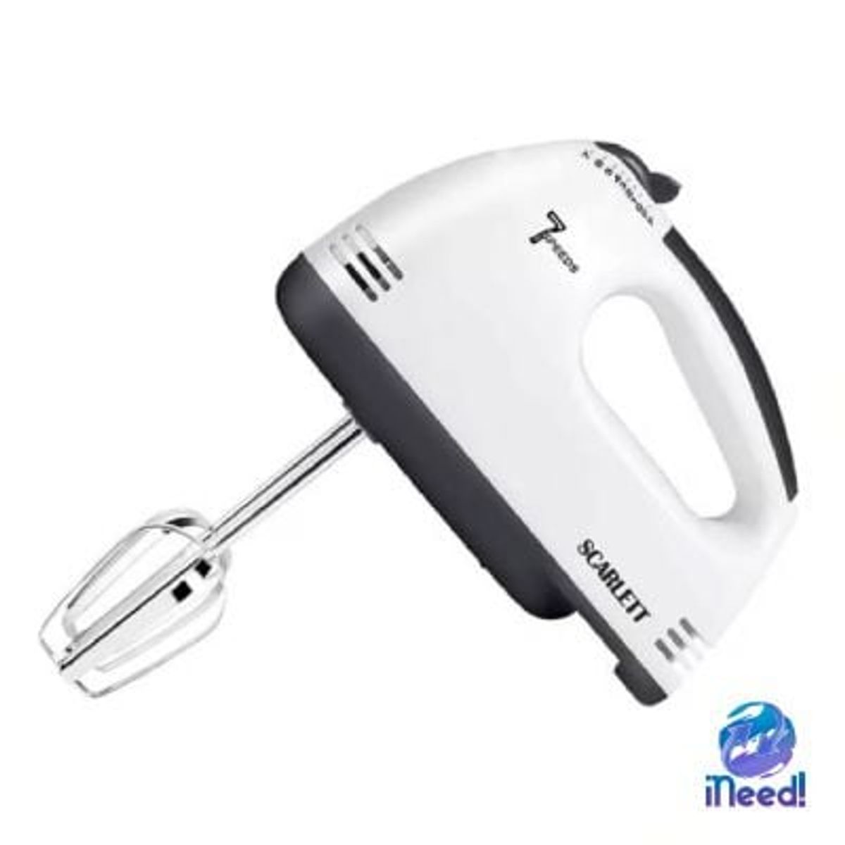 GENERICO - Batidora 7 Velocidades Portátil De Mano 260 W