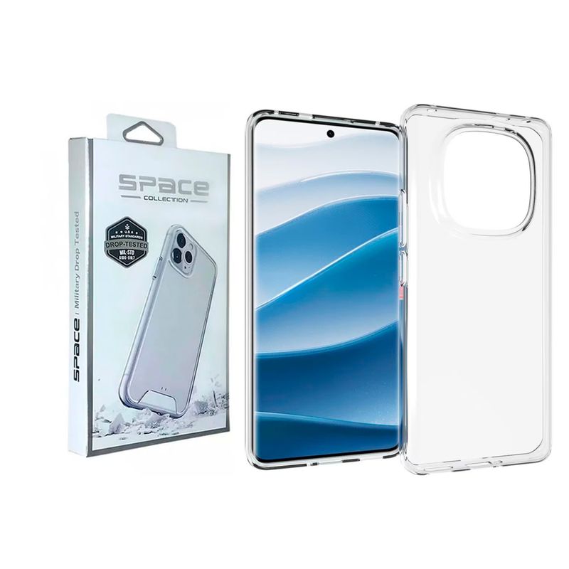 GENERICO - Case Space Para Xiaomi Note 14 Pro Plus Transparente