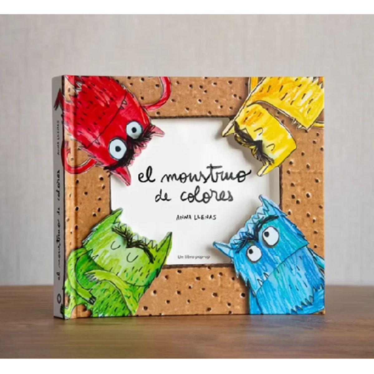 GENERICO - El monstruo de colores Llenas Anna Pop Up