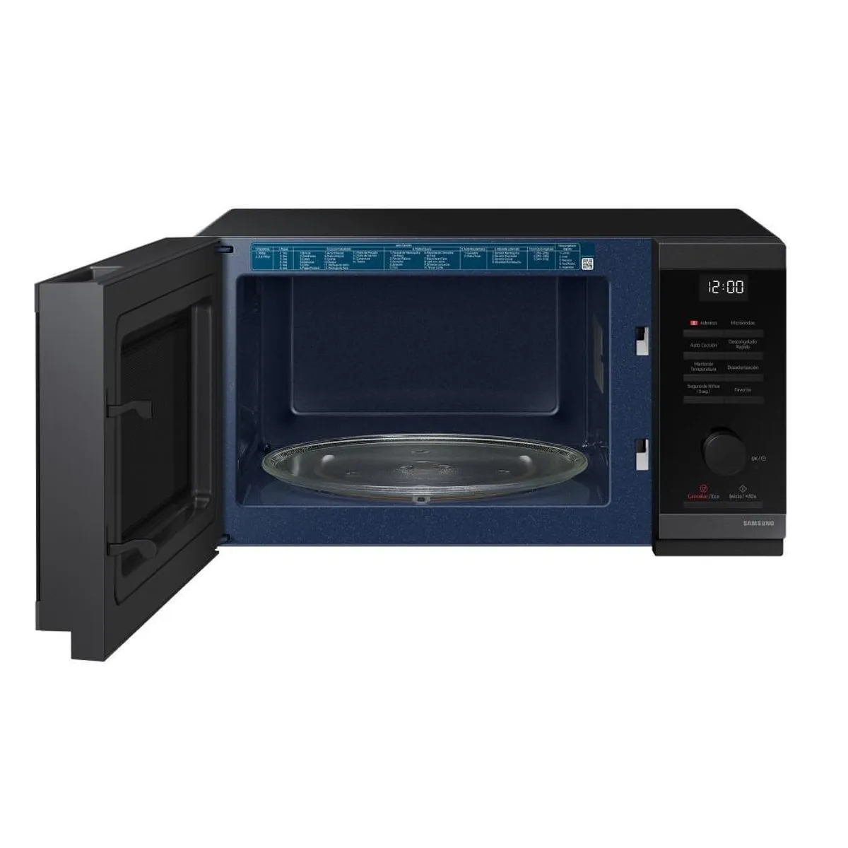 SAMSUNG - MICROONDAS SAMSUNG 23L MS23DG4504AGPE CHEF ACERO INOXIDABLE