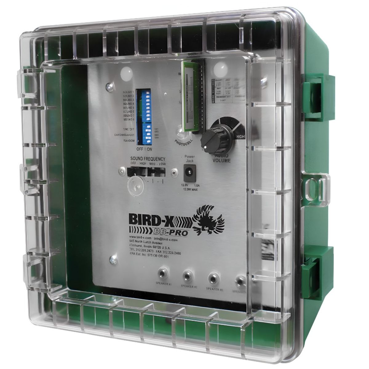 GENERICO - Ahuyentador de aves birdX bb pro ultrasónico