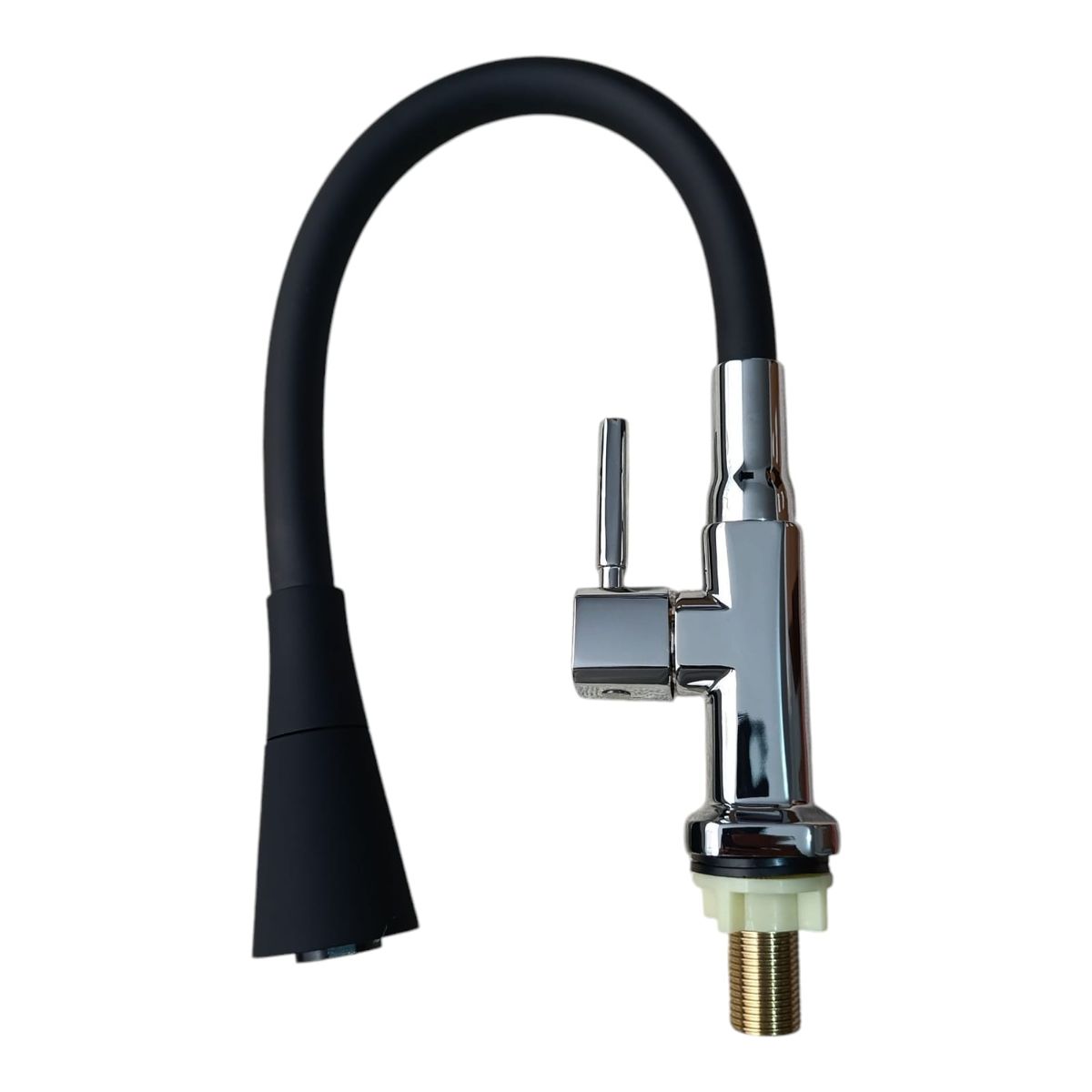 Grifo Caño Mueble Pesado de Cocina Latón Cromado agua fría flexible, marca GENERICO - Foto 2