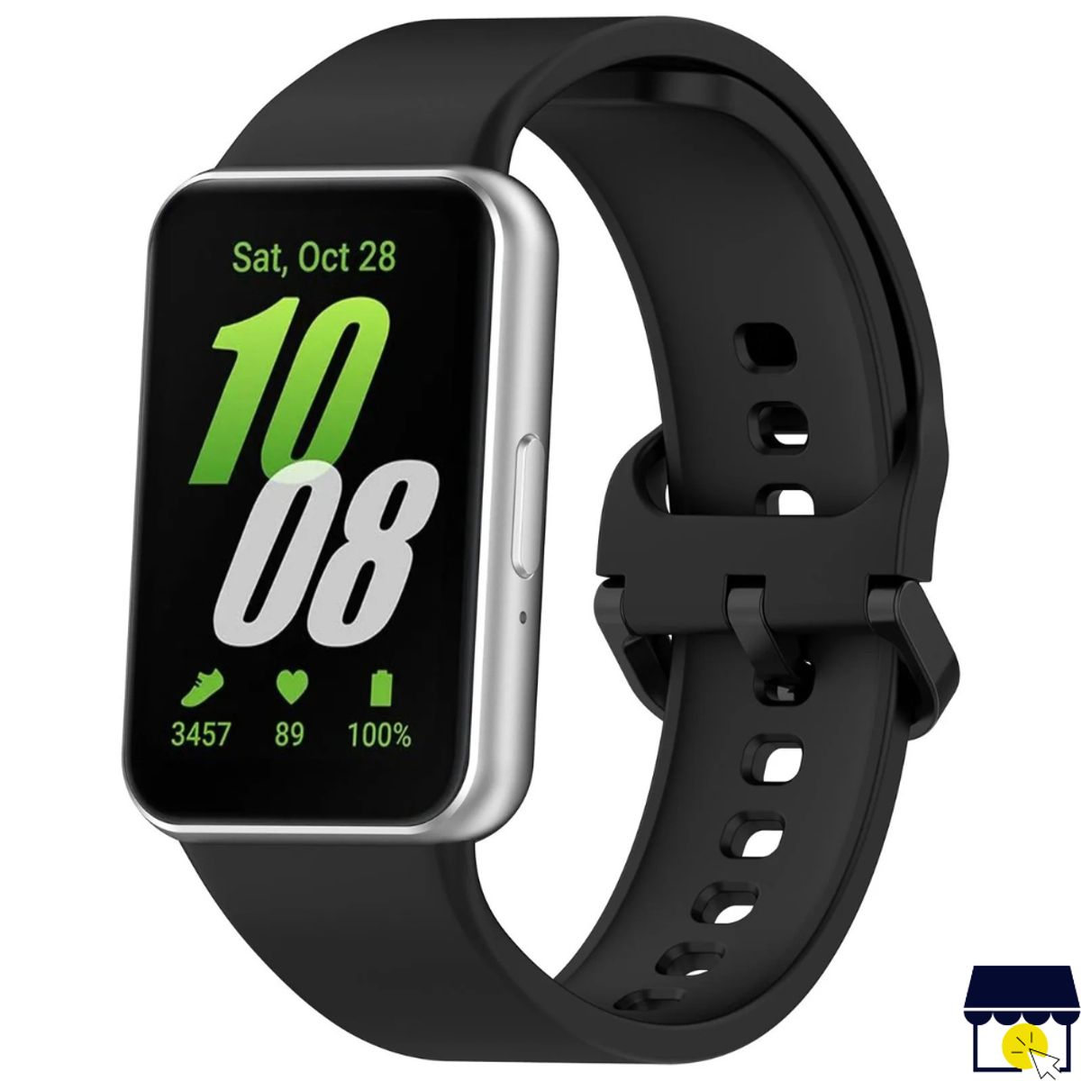 GENERICO - Correa para Samsung Galaxy Fit 3 - Negro