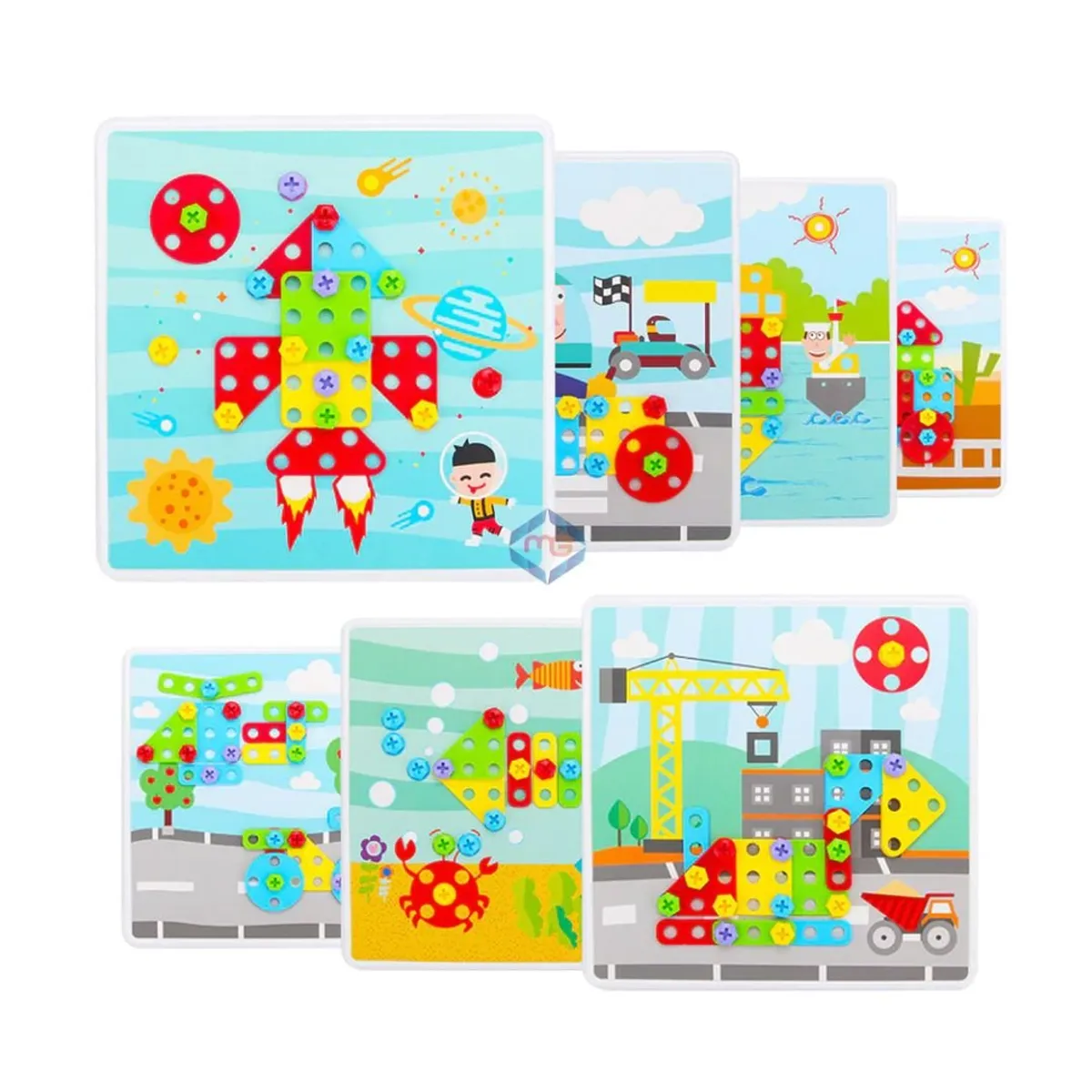 GENERICO - Juego Rompecabezas Con Destornillador Creative Discovery