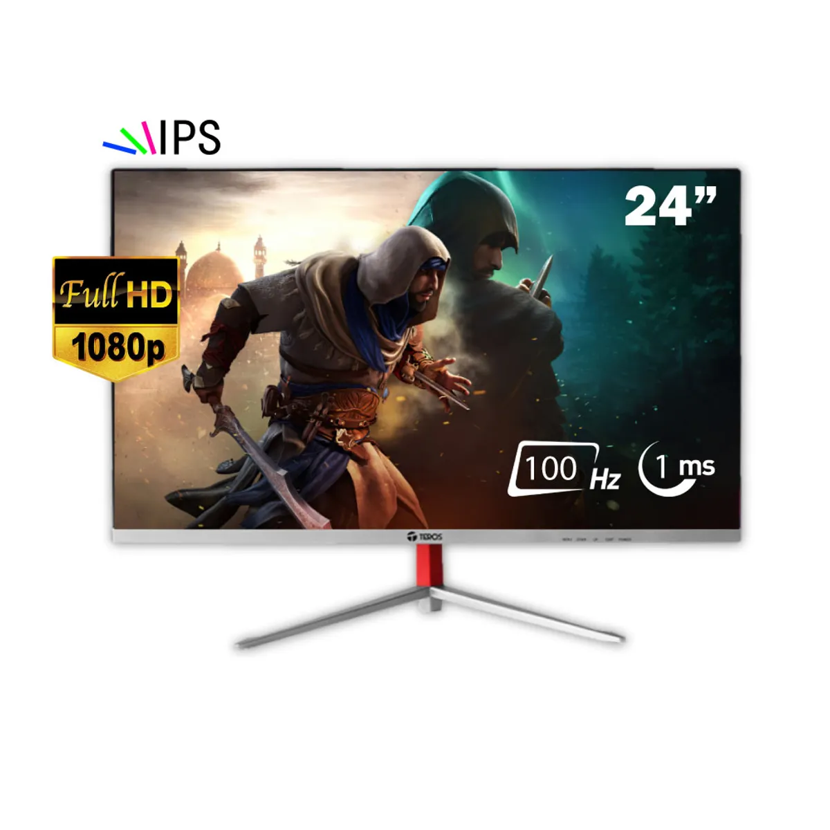 TEROS - Monitor curvo TEROS TE-2402S 238 FHD VA HDMI VGA