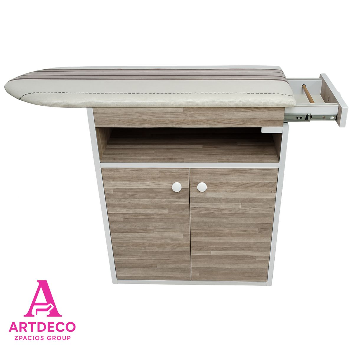 GENERICO - Planchador Mueble Organizador - Modelo Entablado