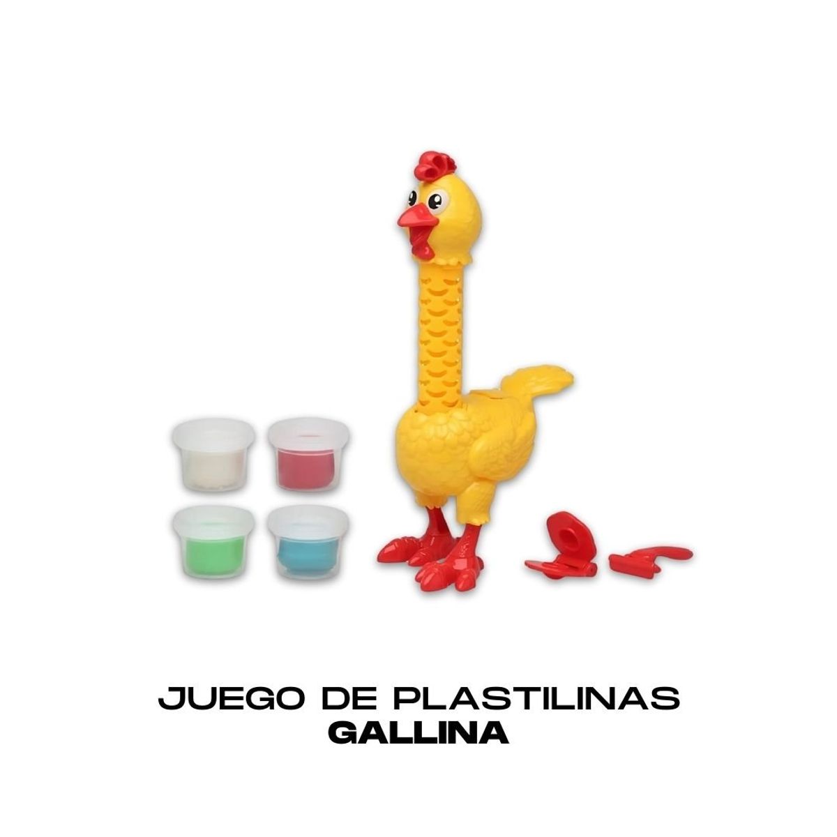 GENERICO - Juego de Plastilinas Gallina