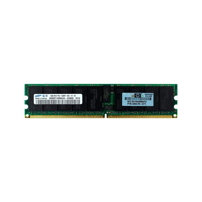 HP - MEMORIA HP PROLIANT 8 GB DDR2 PC2-5300P RDIMM PN 405478-071