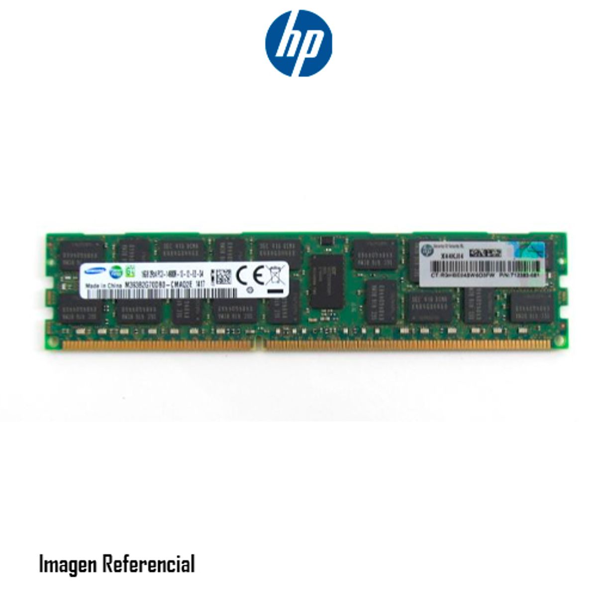 HP - MEMORIA HP 16GB PC3-14900R G8 PN 708641-B21 715274-001 712383-081