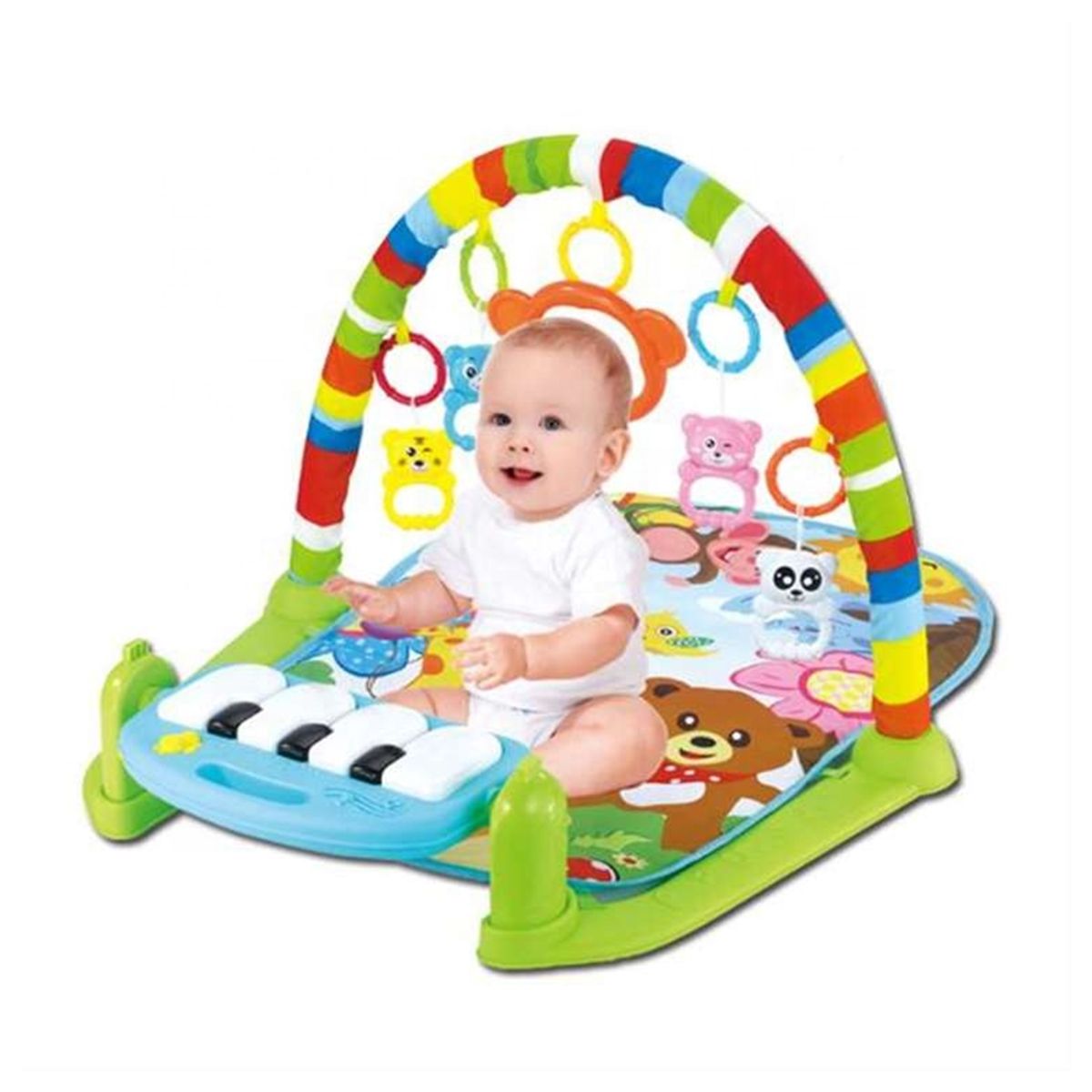 BABY WORLD - Gimnasio Con Piano Para Patear Y Jugar