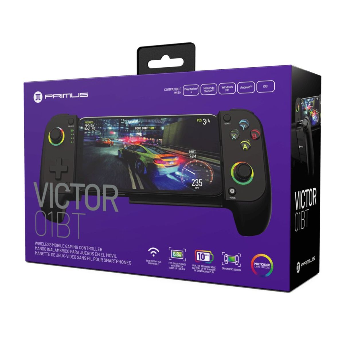 PRIMUS - MANDO PARA CELULAR PRIMUS GAMING VICTOR01BT