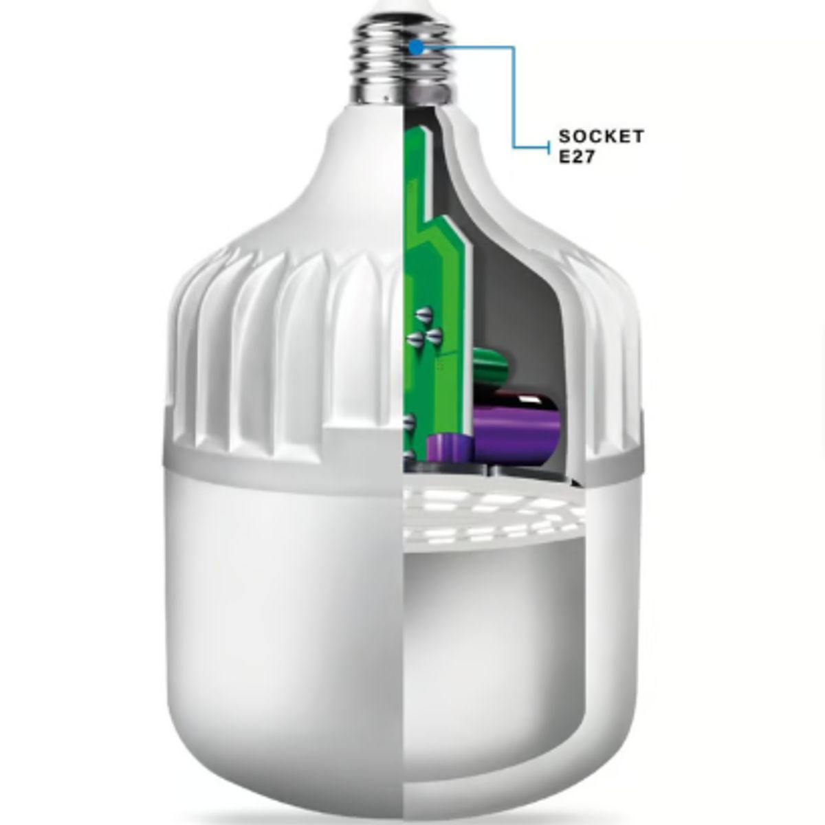 GENERICO - Foco LED Botella LBT330  30W Luz Cálida Blanca y Fría TRILUX LUMIERE