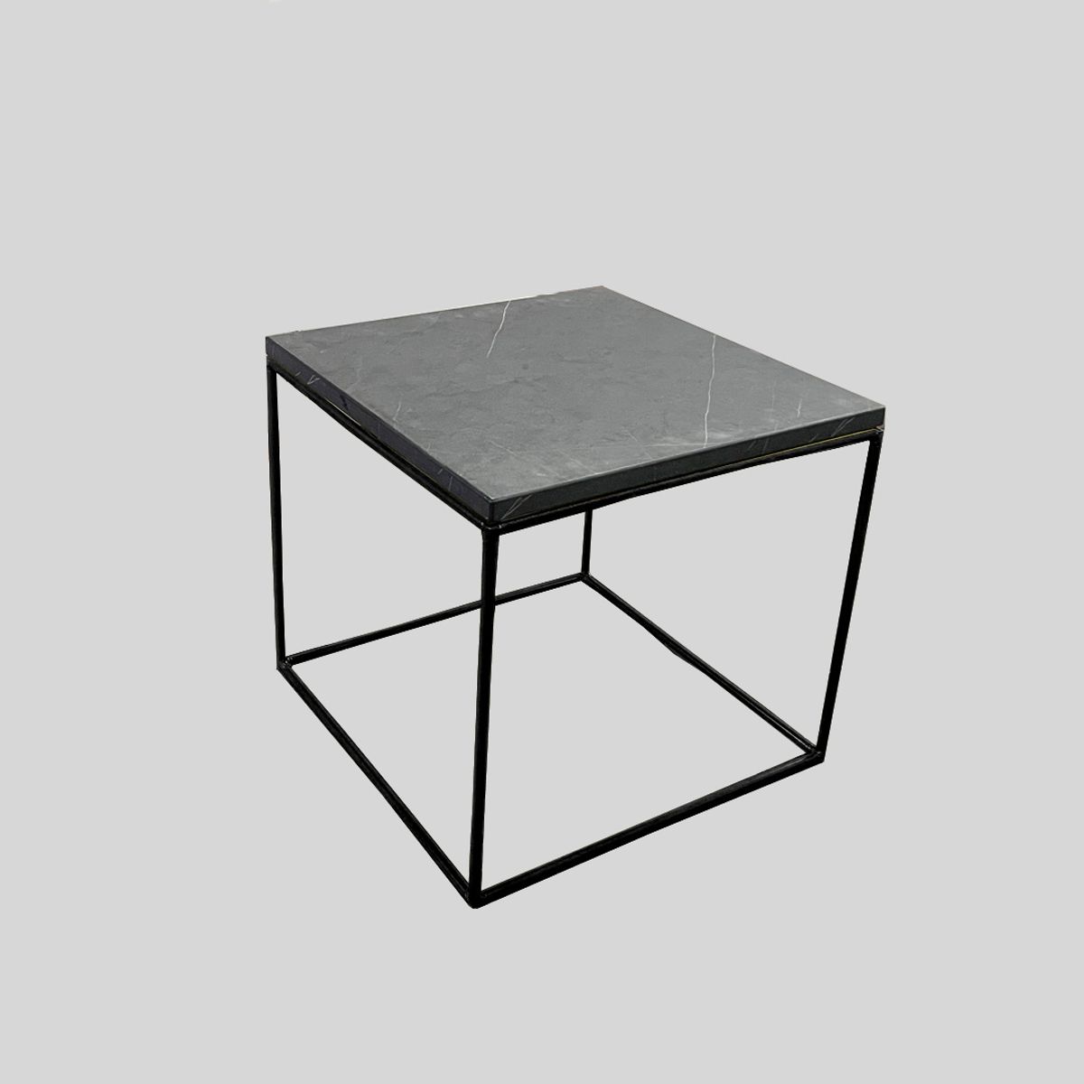 GENERICO - Mesa de Centro cuadrada ONIX COLOR NEGRO